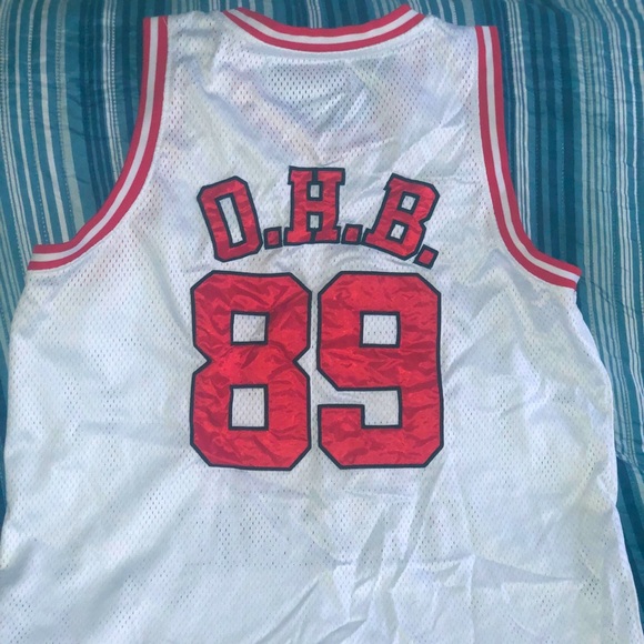 Rare Red and white Black Pyramid Jersey - Picture 3 of 6